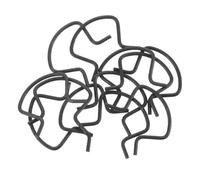 Vaguelly 15pcs Retaining Clips Car Window Crank Handle Retainer Clips Metal Secure Fit Universal Compatibility Replacement Repair for Car Handle Crank