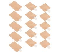 Vaguelly 15pcs Reusable Travel Lotion Pouches Leakproof Kraft Paper and Plastic Squeeze Pouches for Facial Creams and Liquids, 30ml 50ml 100ml Capacity, for Travel Use