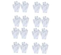 Vaguelly 16pcs Boy Girl Bath Gloves Five-Finger Shower Scrub Exfoliator for Boys and Girls Bubble Bath Towel