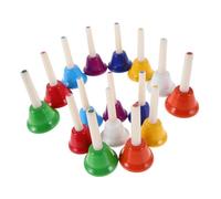 Vaguelly 16pcs Hand Bell Bells Notes Handbells for Boys and Girls for Team Building Group Activities Special Needs Sensory Play Collectible Educational Musical Toys
