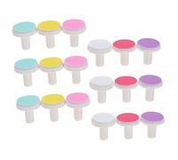Vaguelly 18pcs Baby Nail Grinding Heads Replacement Set Infant Nail File Pads for Newborn Grooming Electric Trimmer Accessories with Mixed Colors Safe Manicure Tool Random Color