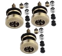 Vaguelly 18pcs Guitar Strap Locks End Pin Buckles for Electric Bass and Classical Guitars Easy Install Smooth Finish No Modification Required Compatible Various Straps