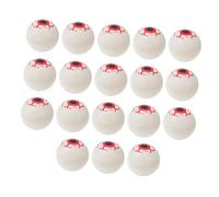 Vaguelly 18Pcs Halloween Scary Eyeballs Realistic Simulation Prop for Spooky Decorations Funny Trick Bright Color Plastic Eyeballs for Halloween Parties and Favors