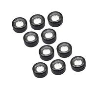 Vaguelly 19mm Empty Eyeshadow Box Set Aluminium Pan 10 Compact Cases for Makeup Artists Portable Eyeshadow Containers for Travel and DIY Cosmetics