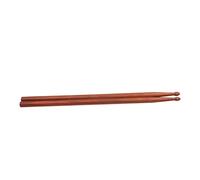 Vaguelly 1pair Wood Drumsticks Tip Natural Finish Percussion Sticks for Youth Bands and Drummers Ergonomic Design