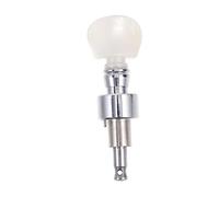 Vaguelly 1Pc Durable Banjo Tuning Button White Alloy Machine Head Peg for Easy Replacement and Professional Performance Smooth Surface for Effortless Tuning and Maintenance