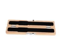 Vaguelly 1pc Flute Box Lightweight Portable Flute Storage Container Khaki for Musicians The Go Convenient Protective Case for