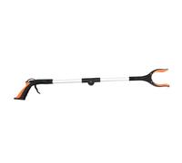 Vaguelly 1pc Foldable Trash Picker Grabber Tool for Litter Collection Lightweight Design for Elderly and Disabled Portable Orange Grip for Easy Use