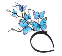 Vaguelly 1pc Halloween Butterflies Hairband Chic Cosplay Headdress for Women Comfortable Holiday Hair Ornament Unique Festival Accessory for Parties and Events