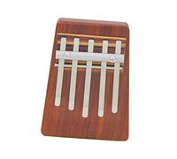 Vaguelly 1pc Kalimba Thumb Piano Portable Finger Piano Tones for Beginners Reddish Brown Music Instrument for Boys and Girls and Music