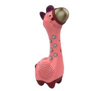 Vaguelly 1Pc Lovely Giraffe Shape Cartoon Microphone for Wireless Singing Microphone for Early Educational to Inspire Imagination and Develop Singing Skills Fun Karaoke Experience