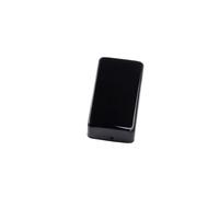 Vaguelly 1pc Solid Black Copper Humbucker Pickup Cover Guitar Pickup Protection