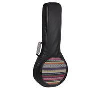 Vaguelly 1pc Thick Mandolin Bag with Capacity and Padded Shoulder Straps Portable Mandolin Gig Bag with Breathable Cotton Handles and Protective Lining Stylish for Secure Random Color