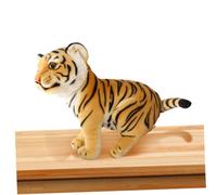 Vaguelly 1pc Unique Chic Tiger Doll Toy Soft Animal Decor for Home and Year Yellow Adorable Cuddly Plaything for Boys and Girls and Adults