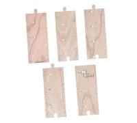 Vaguelly 1set Boy Girl Height Chart Growth Chart Wall Ruler Wall Decor for Nursery Height Measurement Personalised Growth Tracker for Boys Girls