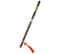 Vaguelly 1set Chinese Flute for Beginners Portable Key Bamboo Flute Box Smooth Polished Sound for Early Childhood Music Education