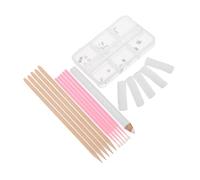 Vaguelly 1set Crystal Tooth Gem Kit Flat Back Rhinestones for Teeth Jewelry Easy Application