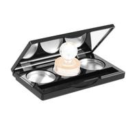 Vaguelly 1Set DIY Eyeshadow Palette with Mirror Empty Makeup Container for Custom Blush Lipstick Eyebrow Powder and More Versatile Storage for Cosmetics Enthusiasts