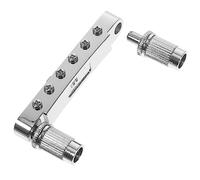 Vaguelly 1set Guitar Replacement Bridge Saddle Bridge System Fixing Screw for Electric Guitars Performance Easy Maintenance Fits Models