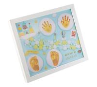 Vaguelly 1set Hand Footprint Frame Kit Keepsake for Newborn Shower Memory Imprint Casting Record