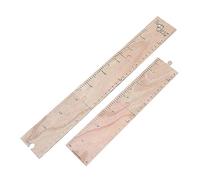 Vaguelly 1set Height Chart Ruler for Boy Girl Durable Growth Measuring Decor Wall Sticking Height Gauge for Nursery and Kindergarten Rooms