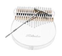 Vaguelly 1set Keys Kalimba Thumb Piano Design for Beginners and Music Ergonomic and Comfortable Finger Instrument Full Accessories