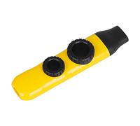 Vaguelly 1set Professional Kazoo Double Portable Kazoo for Ages Easy to Play Musical Instrument for Guitar Accompaniment Replaceable Diaphragms Compact Design Bright Metallic