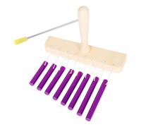 Vaguelly 1set Tone Chime Instrument for Boys and Girls Safe Percussion Toy for Music Education Wind Chime for Classroom and Group Activities