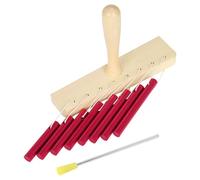 Vaguelly 1set Tone Tube Percussion Wind Chime Monophonic Musical Instrument for Boys and Girls Music Education and Group Activities Rhythm and Coordination Skills