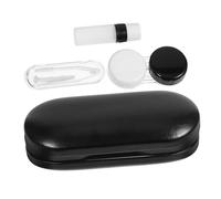 Vaguelly 1set Travel Case Dual Layer Lens Holder Pu for Storing and Protecting Your for Home and Outdoor Use