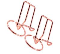 Vaguelly 2 Iron Tablet and Phone Holders Portable and Stable Desk Holders Suitable for Study Room and Office Desk Use