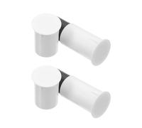 Vaguelly 2 Pairs Magnetic Reed Switch Door Sensor Security Alarm Closed Recessed Contact for Garage Patio Window and Door Alarm System High Sensitivity Magnetic Detector for Home Office