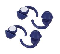 Vaguelly 2 Pairs Multipurpose Noise Reduction Earplugs for Sleeping and Graduation Season with Waterproof Wear-Resistant Silicone Design, Invisible Ear Plugs for Back to School Students