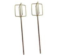 Vaguelly 2 Pcs Electric Drill Stirring Sticks Cement Mixing Rods Square Shank Accessories for Paint and Mortar Mixing