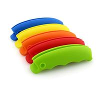 Vaguelly 2 Pcs Multifunctional Silicone Grocery Bag Holder Labor Saving Devices for Easy Carrying Random Colors Ergonomic Grip for Comfortable Shopping Experience Random Color