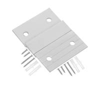Vaguelly 2 Set Heavy Duty French Cleat Picture Hanger Kit Z Shaped Interlocking Wall Mount Brackets for Secure Art Frames Mirrors Panels Whiteboards Complete Hardware for Easy Installation
