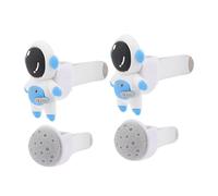 Vaguelly 2 Sets Air Vent Clip Car Air Freshener Fun Astronaut Design for Car Decoration Easy to Install Durable and Flexible Clips for Auto Interior Decor