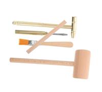 Vaguelly 2 Sets Educational Archaeological Excavation with Mini Hammer Brush Digging Tools Stem Adventure Exploration Kit for Boys and Pretend Play Archaeology
