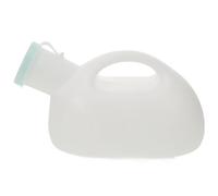 Vaguelly 2000ml Large Capacity Urinal Bottle for Men with Lid, Portable Plastic Male Urine Pot for Travel, Car Use, and Outdoor Activities