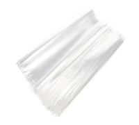 Vaguelly 200pcs Clear Pof Transparent Shrink Wrap Bags Heat Shrinkable Sealer Packaging Bags for Candles Shoes Cosmetics DIY Crafts