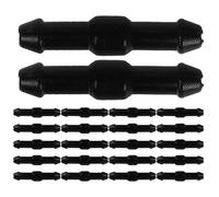 Vaguelly 200pcs Windshield Wiper Hose Connector Piece with Leakproof Design, Plastic Car Washer Hose Connector for Vehicle and SUV, Sturdy and Resistant to Wear, for Car Washing
