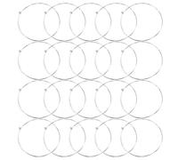 Vaguelly 20pcs 20pcs High E Acoustic Guitar Replacement String, Smooth Playability and Reduced Finger Friction, Suitable for Beginners and Advanced Players
