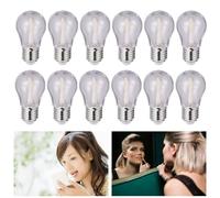 Vaguelly 20Pcs 6Ml Bulb-Shaped Lip Balm Tubes Silver Empty Lipstick Containers Portable Lip Gloss Storage for Women Travel Use