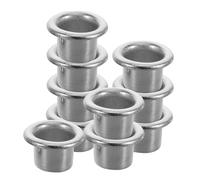 Vaguelly 20pcs 9x9mm Metal Air Vents for Snare Drum and Bass Drum Percussion Instrument Air Release Valve Breathing Port Accessories for Enhanced Kit Ventilation