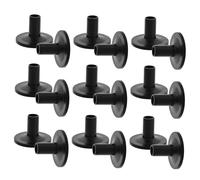 Vaguelly 20pcs Cymbal Stand Sleeves for Drums Cymbal Holder Flange for Percussion Instruments Enhanced Sound Quality Replacement Parts