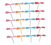 Vaguelly 20pcs DIY Dragonfly Hand Helicopter Flying for Creative Bamboo Design Portable Flying for Preschool Group Activities and Outdoor Family Bonding