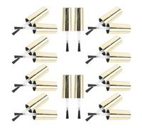 Vaguelly 20pcs Nail Polish Brush Replacement Kit for Gel Polish Bottles Thin Dip Powder and Liner Brushes for Manicure Pedicure Home Nail Care Ergonomic Grip