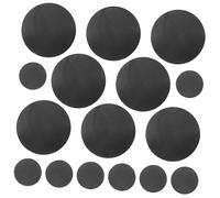 Vaguelly 20pcs Round Magnetic Discs with Strong Adhesive Backing Stable Magnetic Hold for DIY Makeup Palettes Eyeshadow Pans and Household Craft Projects Compact Circular Sticky Magnet