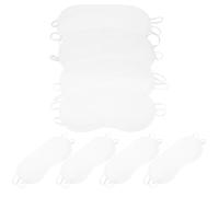 Vaguelly 20pcs Sleeping Eye Shades Eye Covers Lightweight Polyester Disposable Help Fall Asleep Can Be Written and Drawn for Sleeping and Taking A Nap