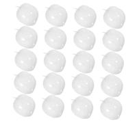 Vaguelly 20pcs Transparent Clear Bobo Balloons Kit Thickened Stretch Party Decorations for Wedding Shower Birthday Celebration